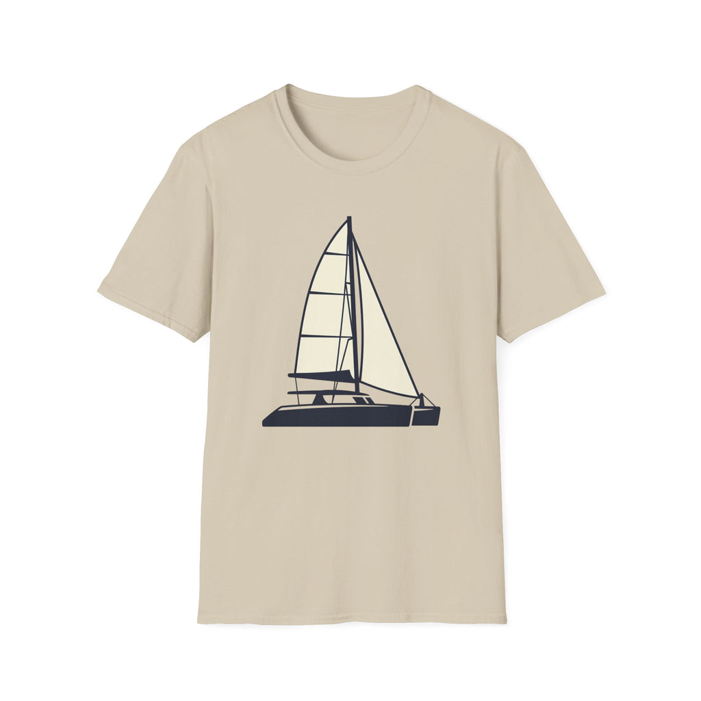 Catamaran Sail Plan Mark T-Shirt