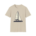 Catamaran Sail Plan Mark T-Shirt