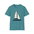 Catamaran Sail Plan Mark T-Shirt