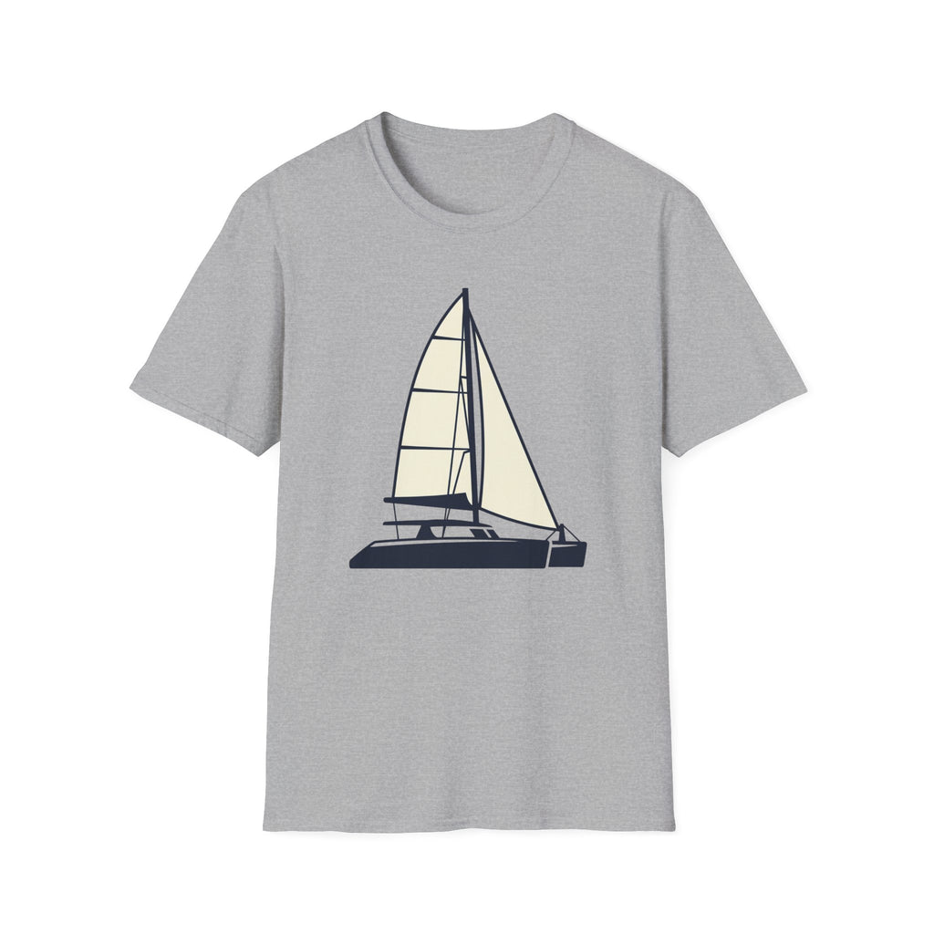 Catamaran Sail Plan Mark T-Shirt