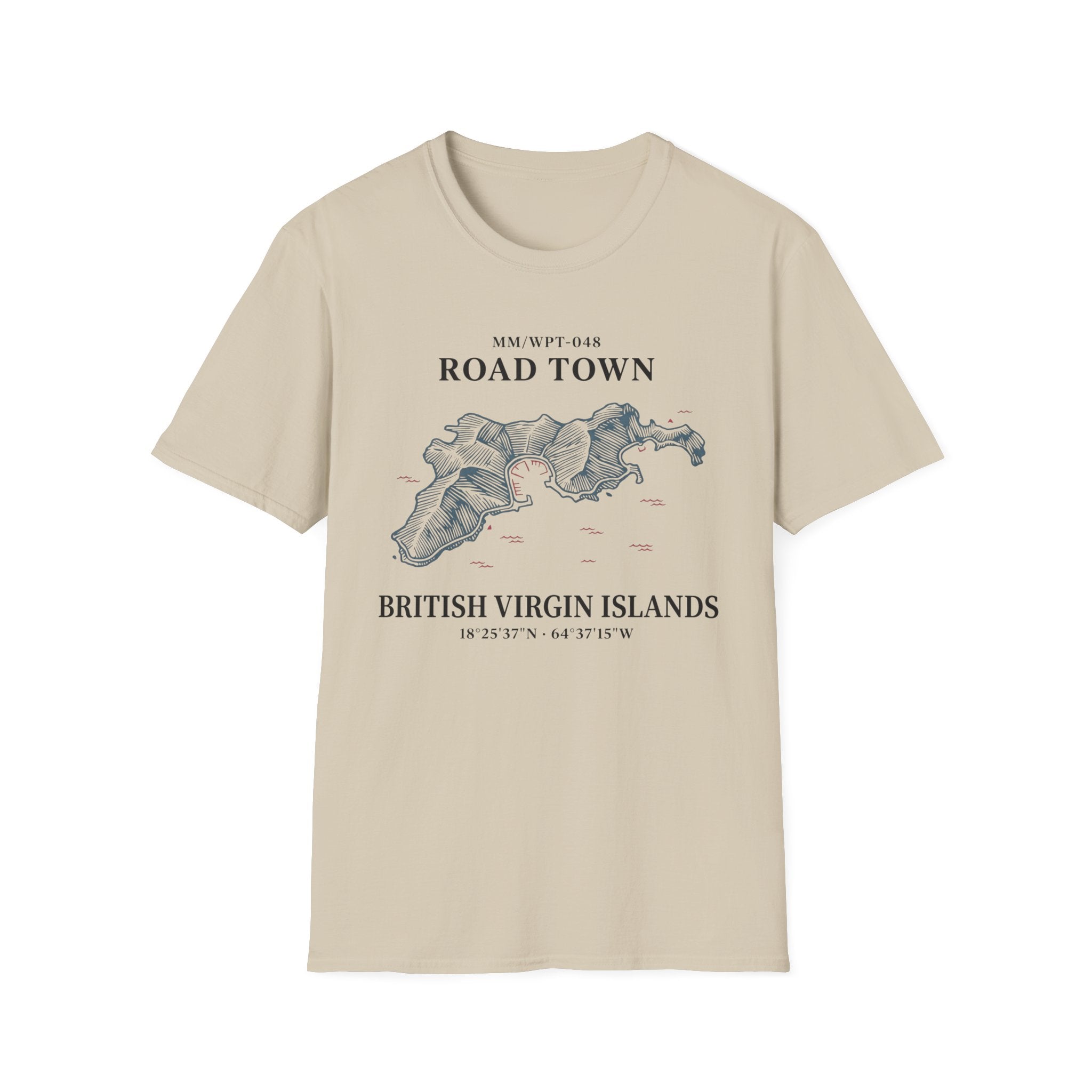 Road Town The Virgin Islands Waypoint T-Shirt