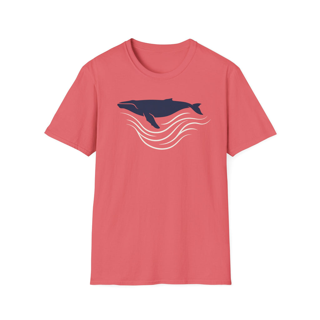 Whale Sounding Mark T-Shirt
