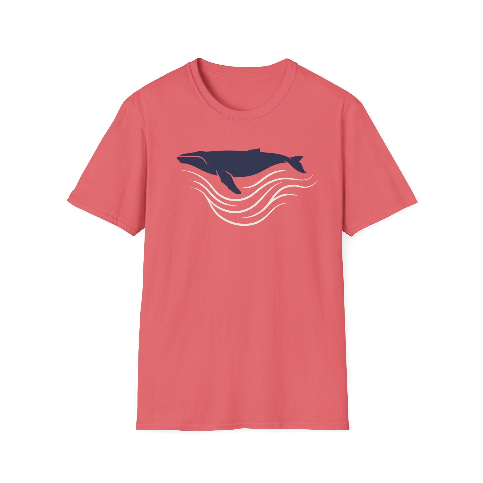 Whale Sounding Mark T-Shirt