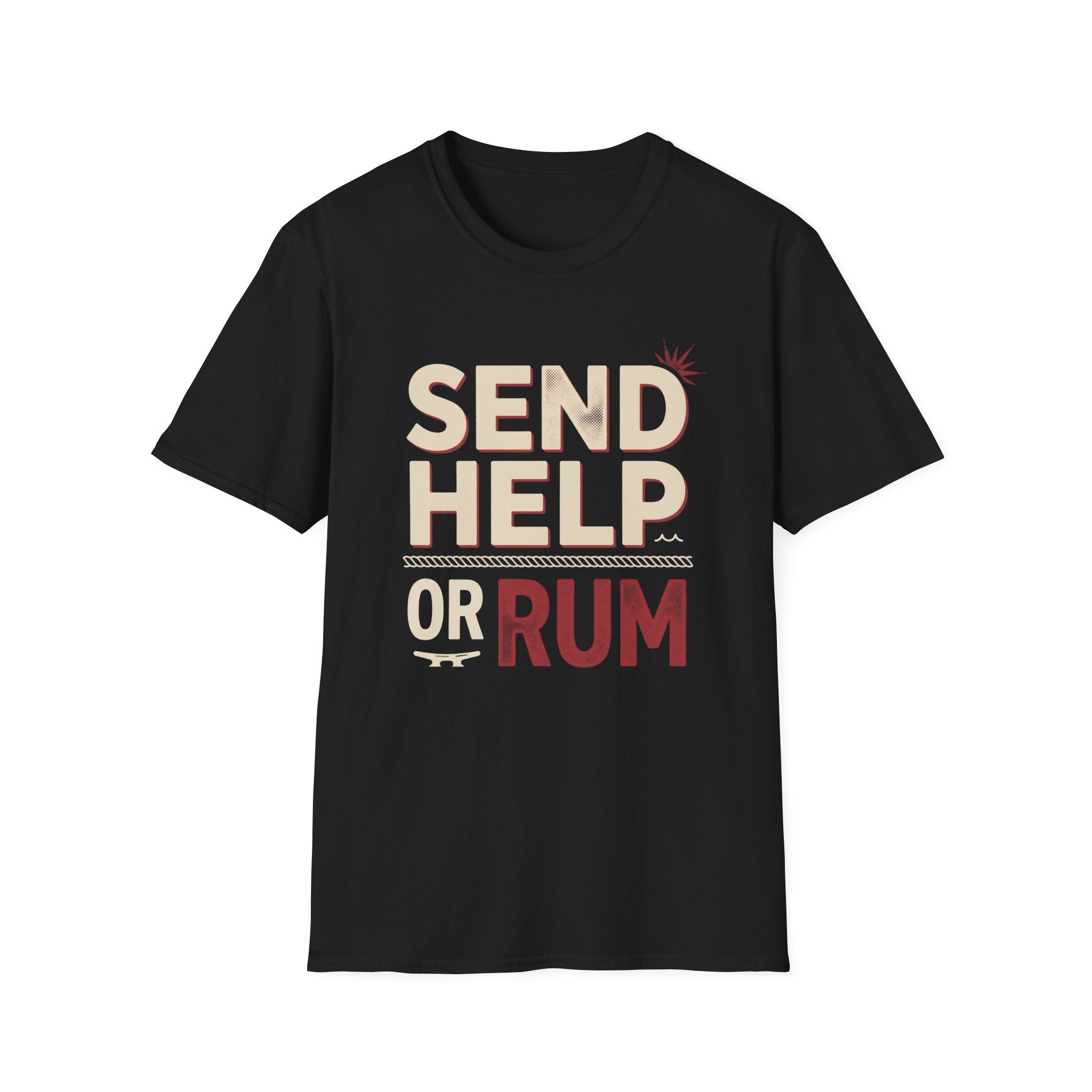 Send Help Or Rum T-Shirt
