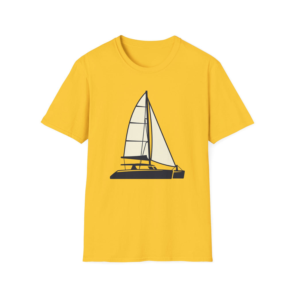 Catamaran Sail Plan Mark T-Shirt