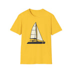 Catamaran Sail Plan Mark T-Shirt