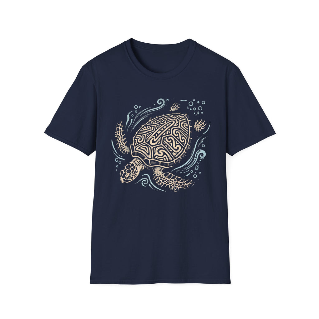 Turtle Descent Mark T-Shirt