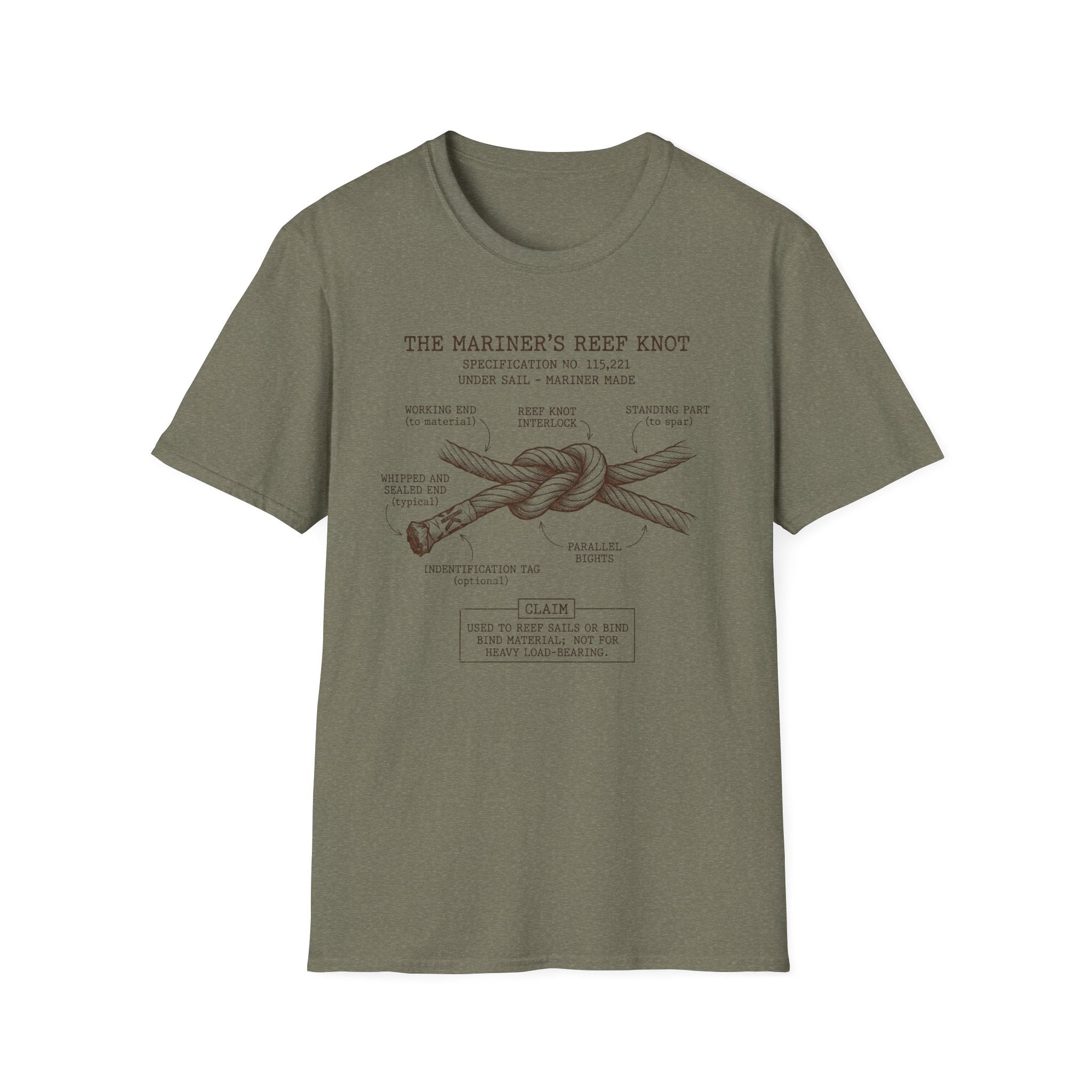 Reef Knot Diagram T-Shirt