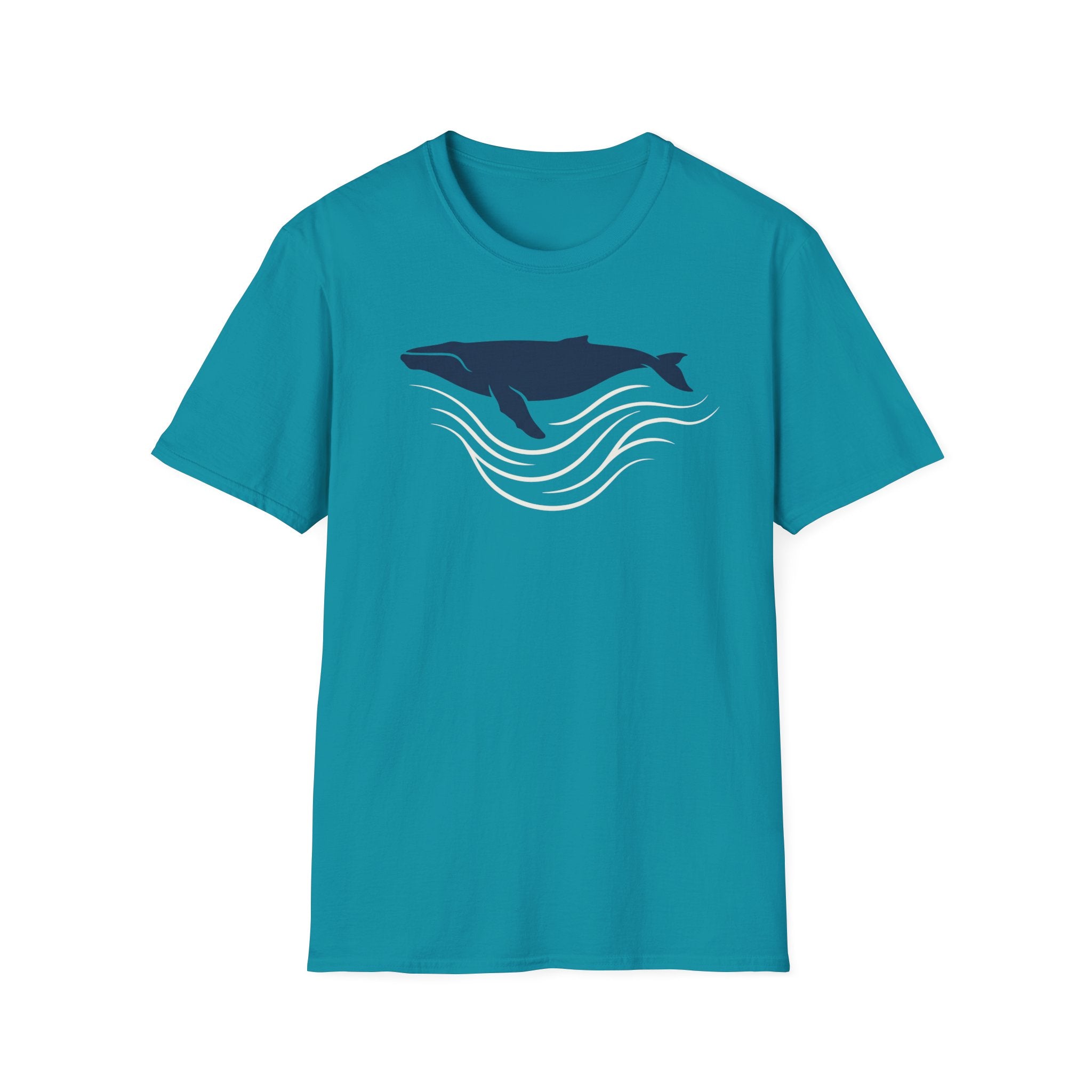 Whale Sounding Mark T-Shirt