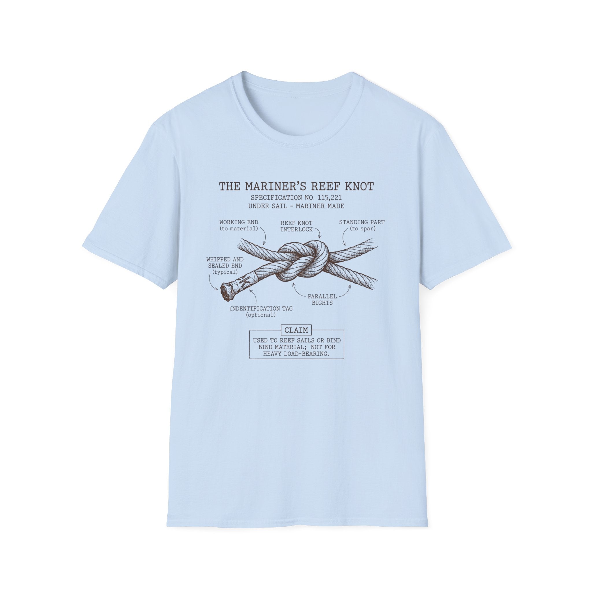 Reef Knot Diagram T-Shirt