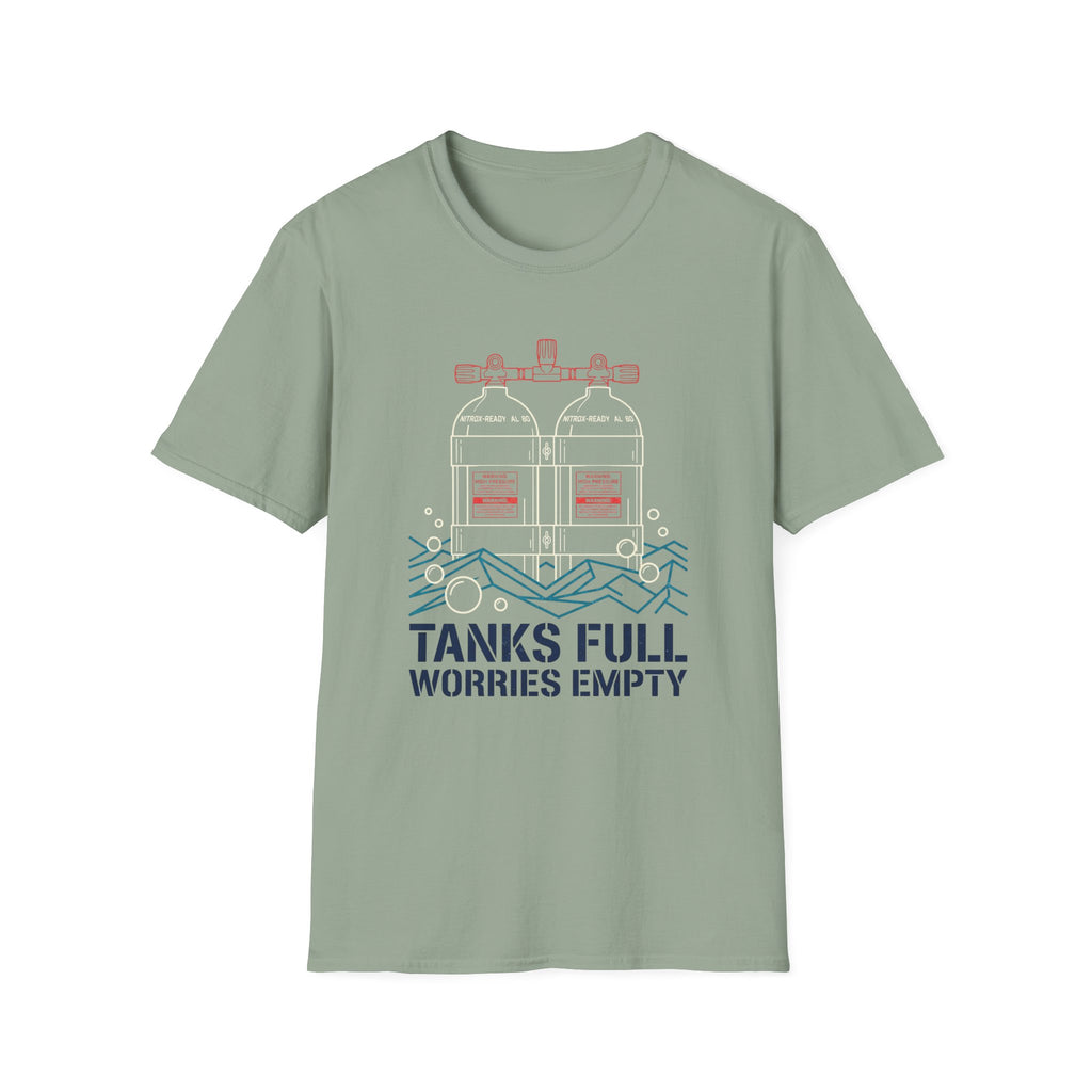 Tanks Full Worries Empty T-Shirt