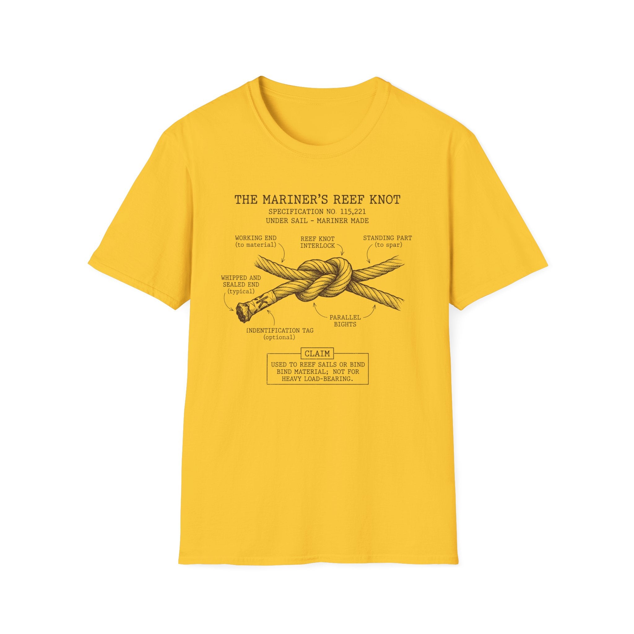 Reef Knot Diagram T-Shirt