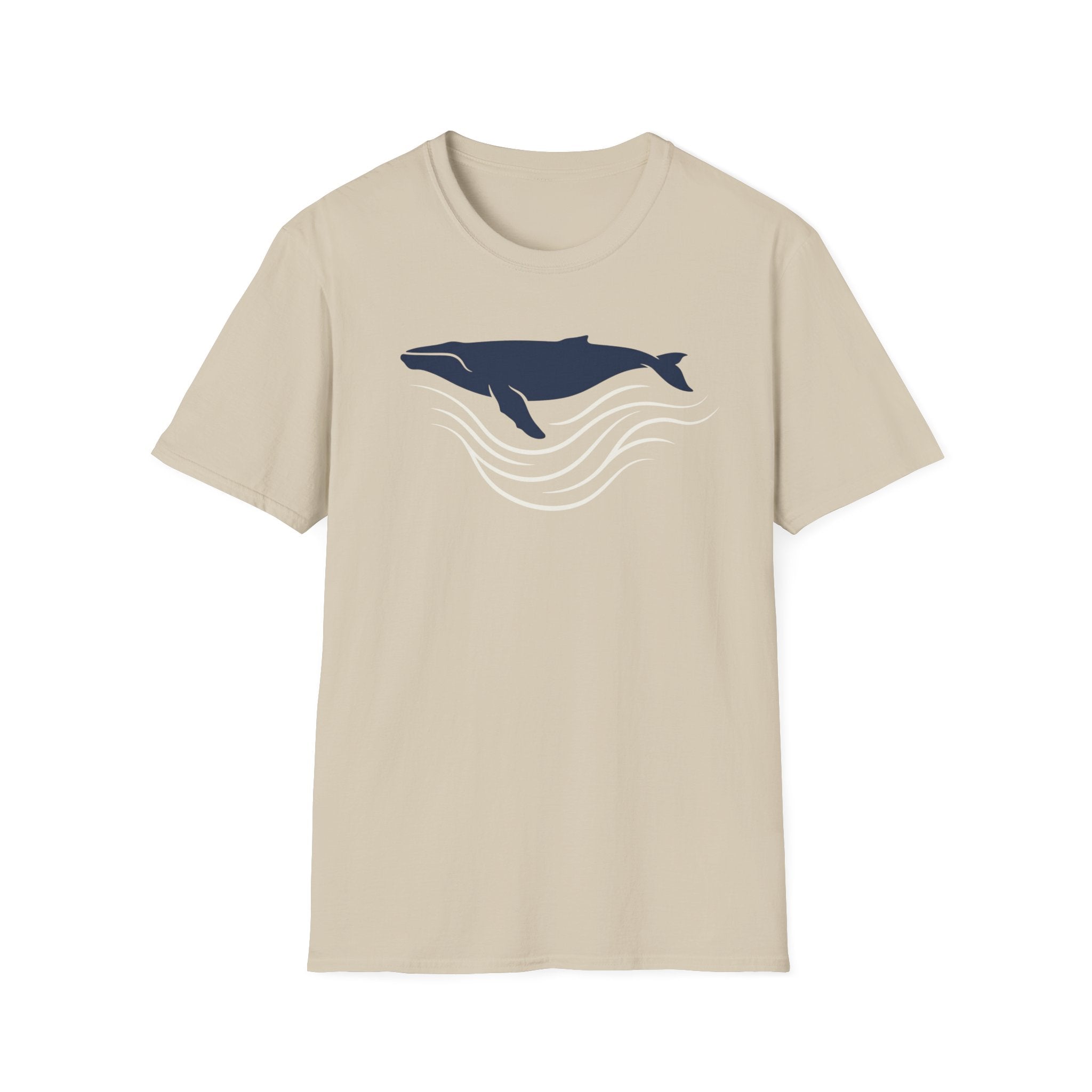 Whale Sounding Mark T-Shirt