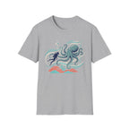 Diver And Octopus T-Shirt
