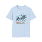 Diver And Octopus T-Shirt