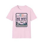 No WiFi Below Sea Level T-Shirt