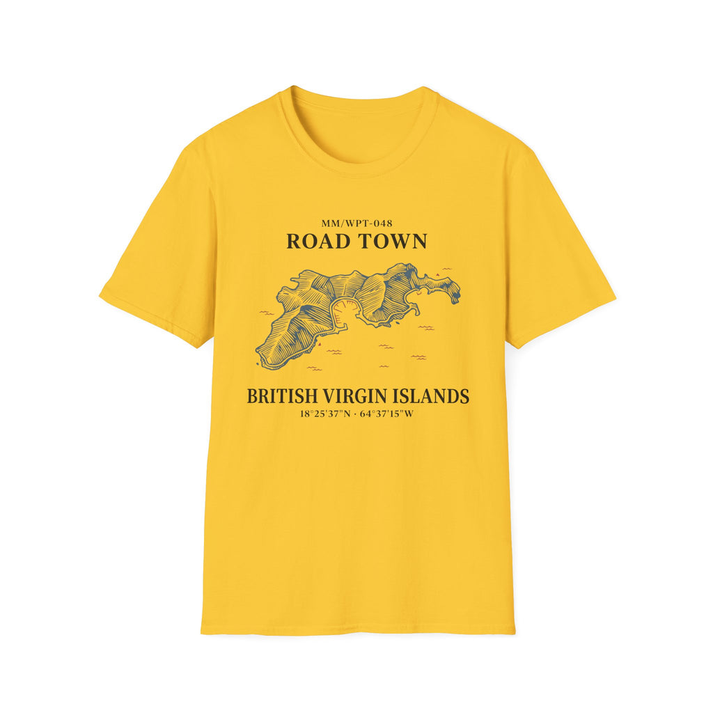Road Town The Virgin Islands Waypoint T-Shirt
