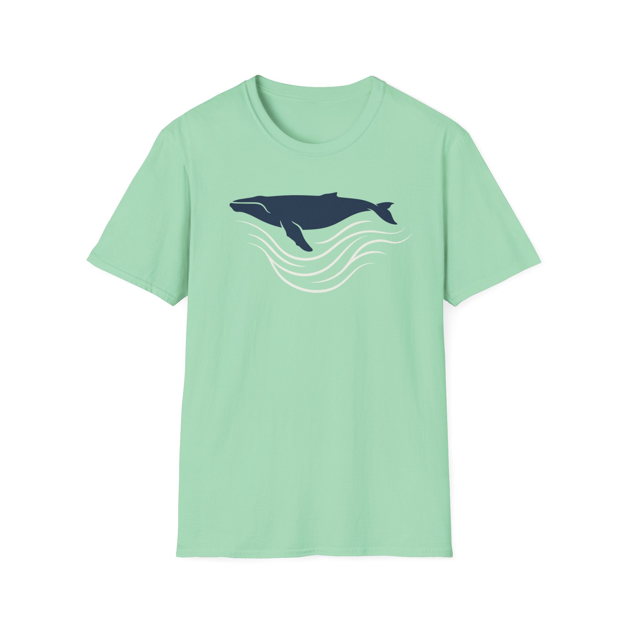 Whale Sounding Mark T-Shirt