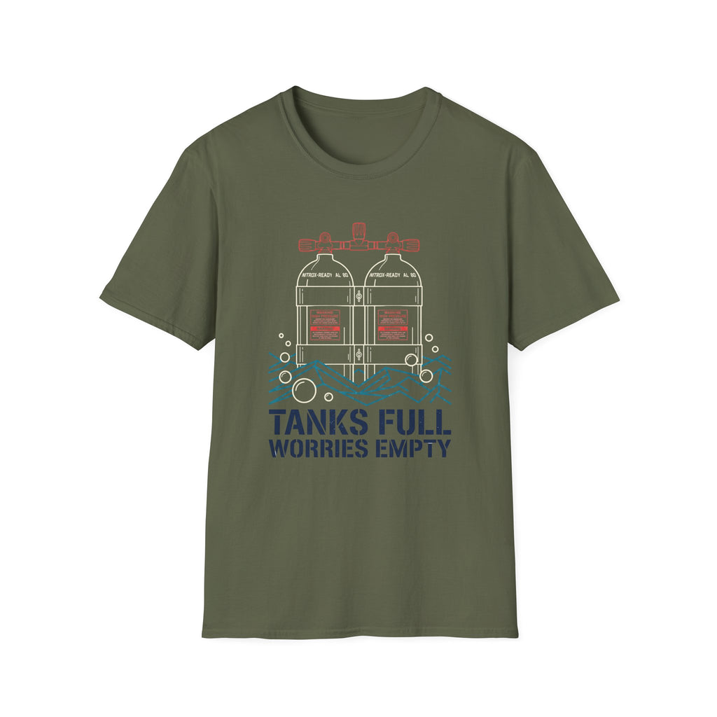 Tanks Full Worries Empty T-Shirt