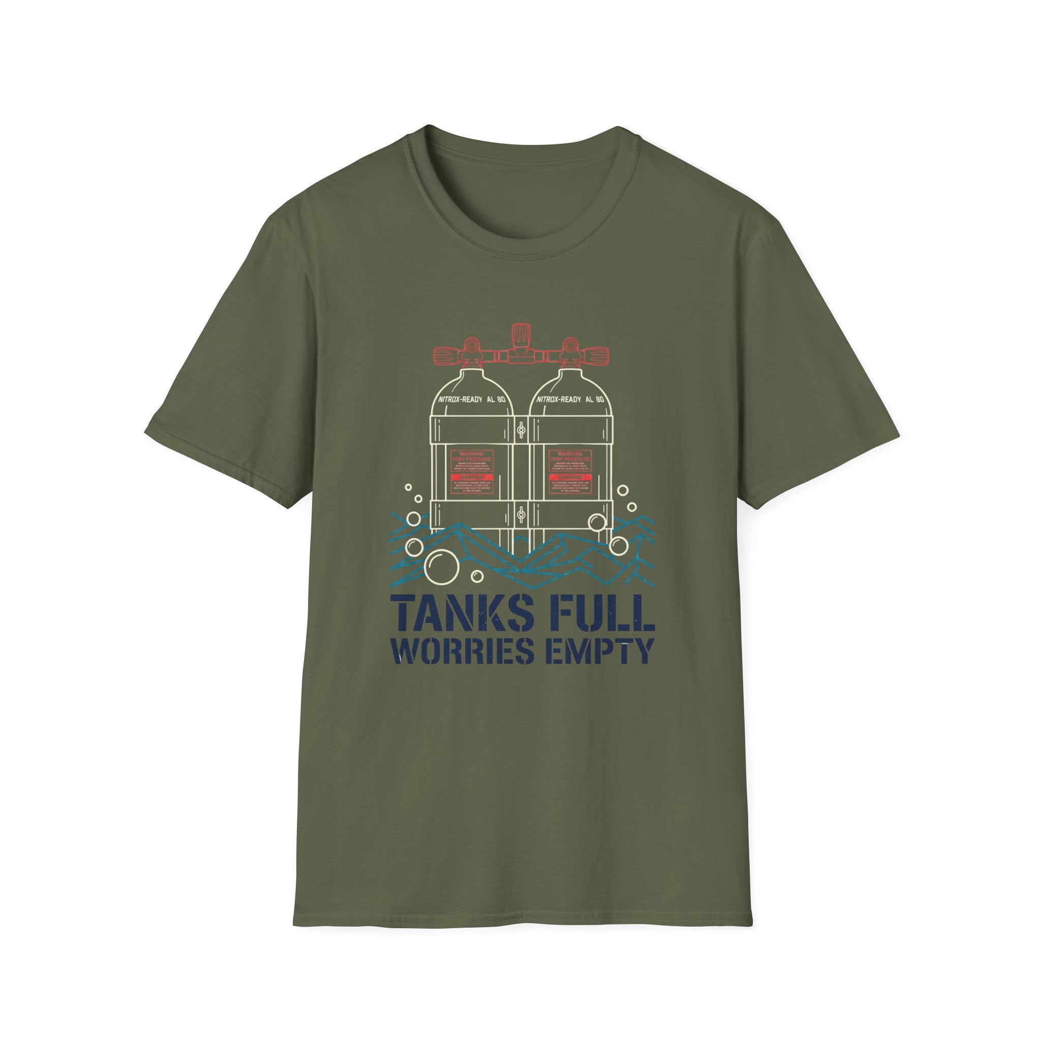 Tanks Full Worries Empty T-Shirt