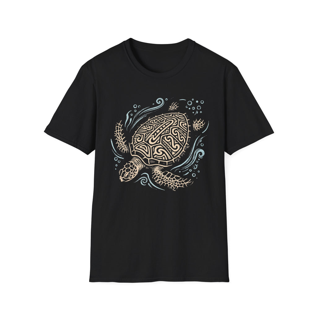 Turtle Descent Mark T-Shirt
