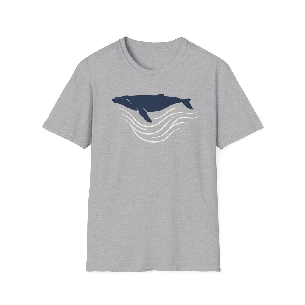 Whale Sounding Mark T-Shirt