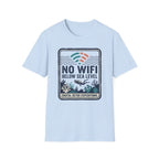 No WiFi Below Sea Level T-Shirt