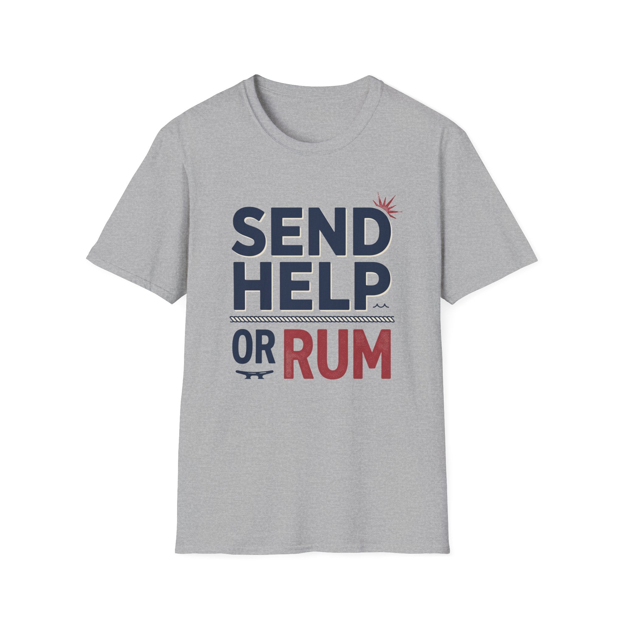 Send Help Or Rum T-Shirt