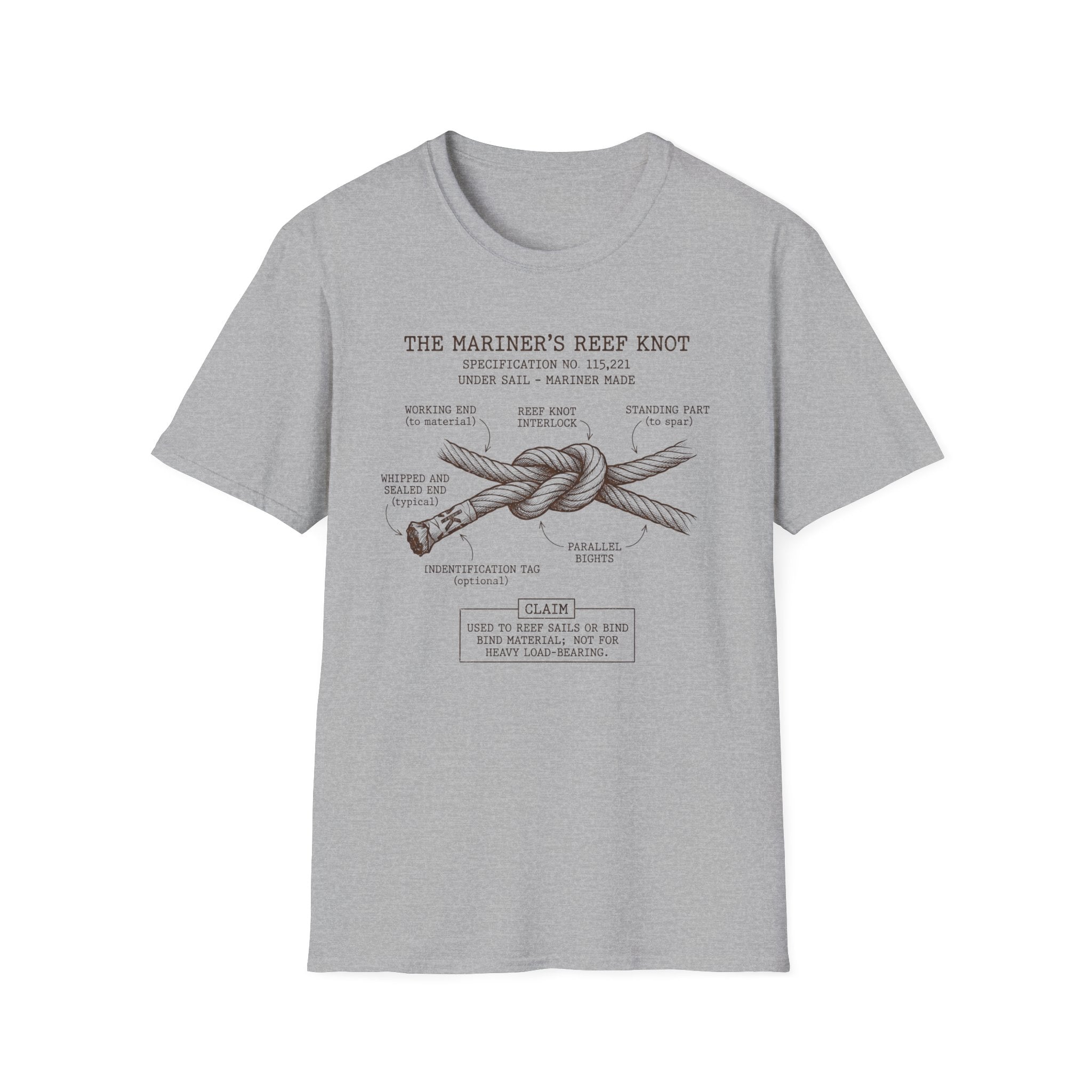 Reef Knot Diagram T-Shirt