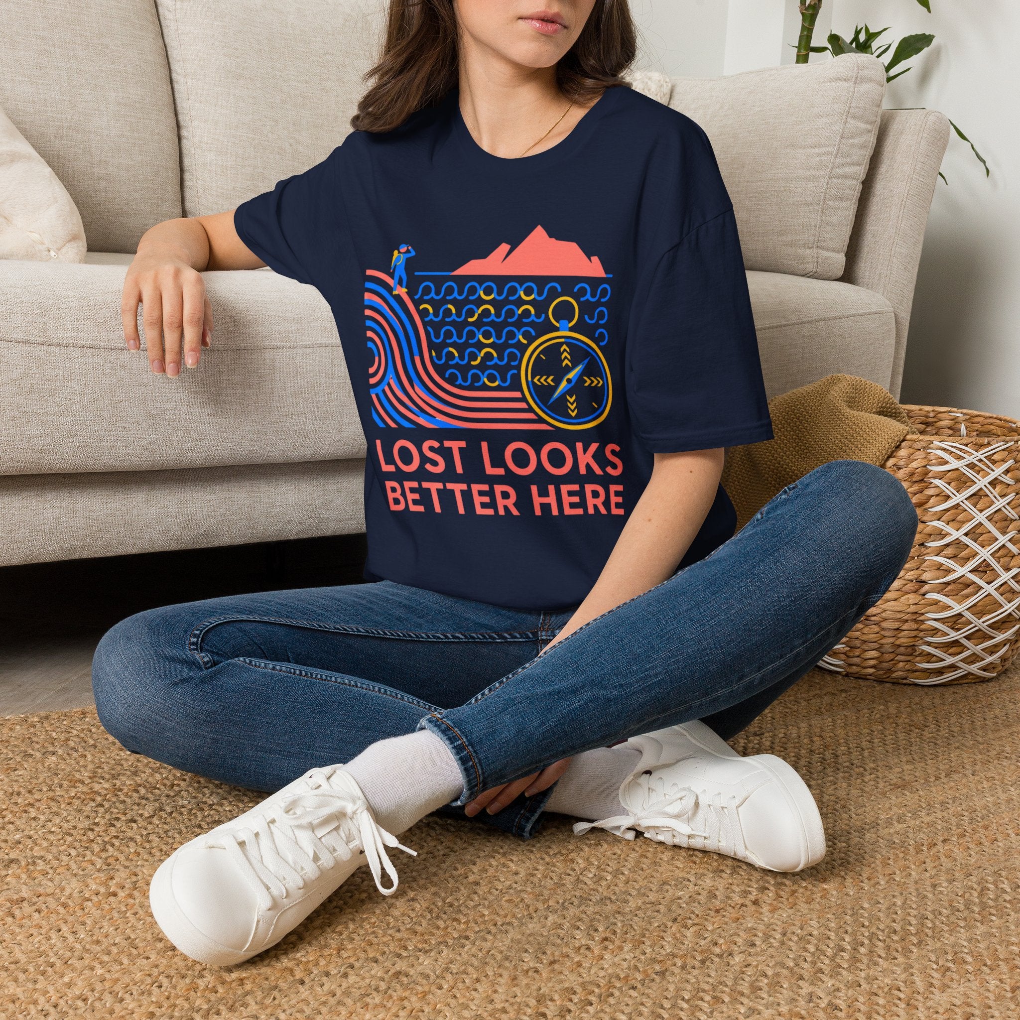 Lost Looks Better Here T-Shirt