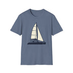 Catamaran Sail Plan Mark T-Shirt