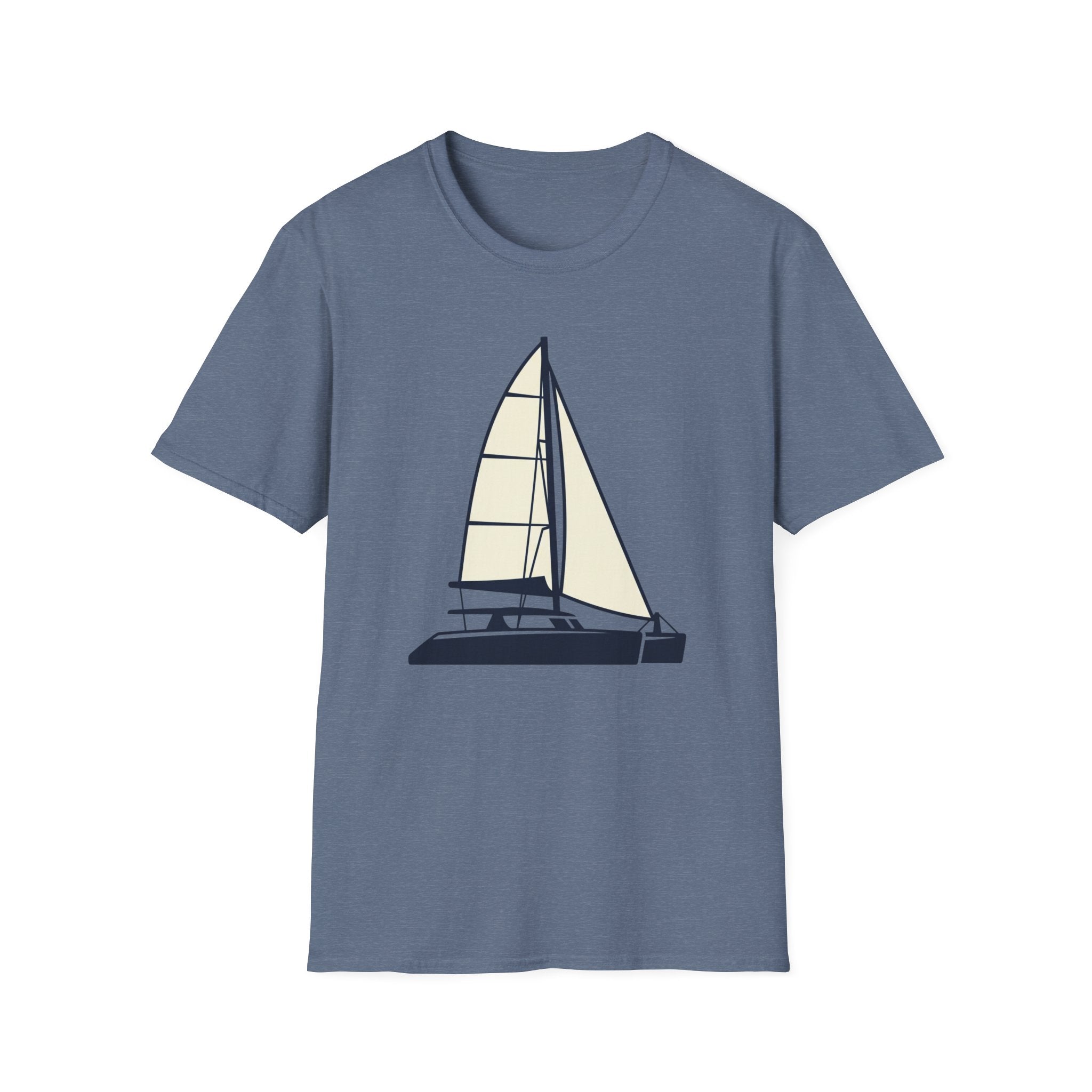 Catamaran Sail Plan Mark T-Shirt