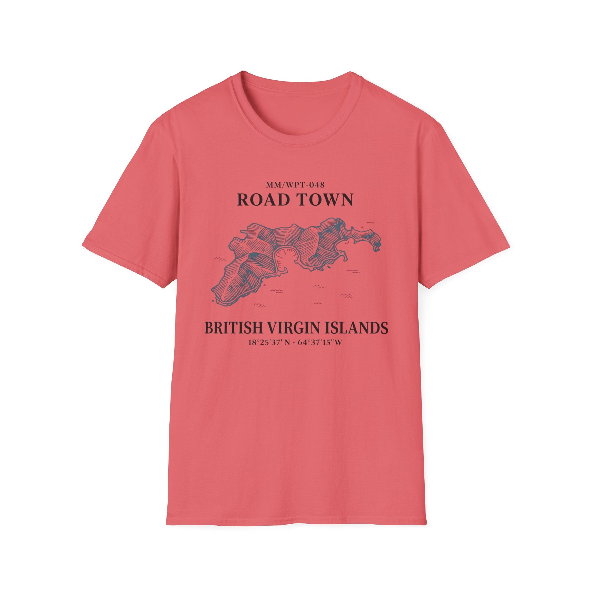 Road Town The Virgin Islands Waypoint T-Shirt