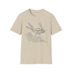 Diver Descent Silhouette T-Shirt