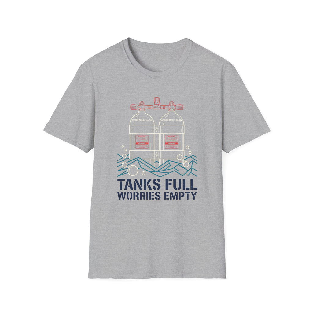 Tanks Full Worries Empty T-Shirt