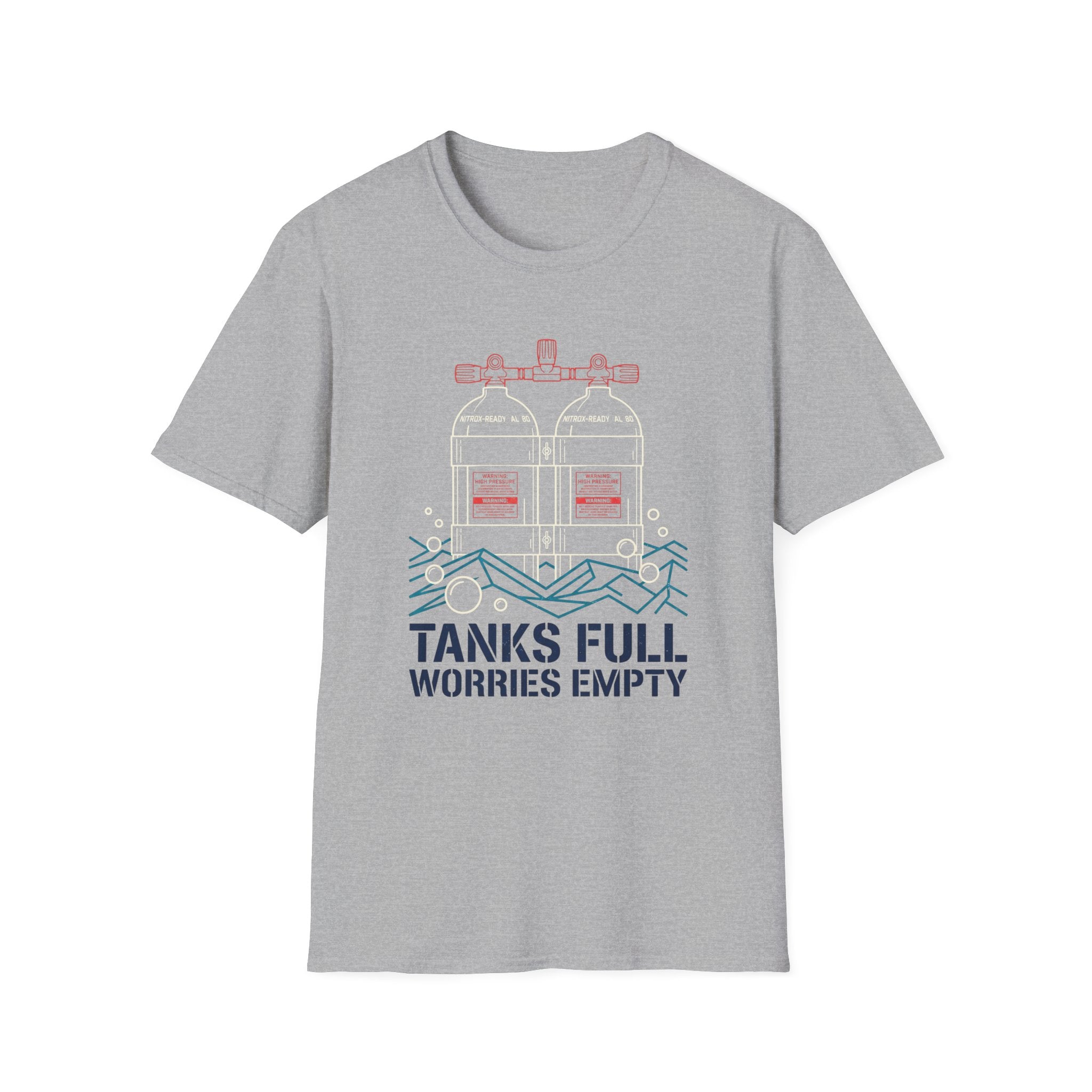 Tanks Full Worries Empty T-Shirt