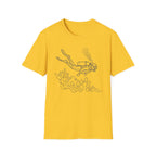 Diver Descent Silhouette T-Shirt