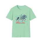 Diver And Octopus T-Shirt