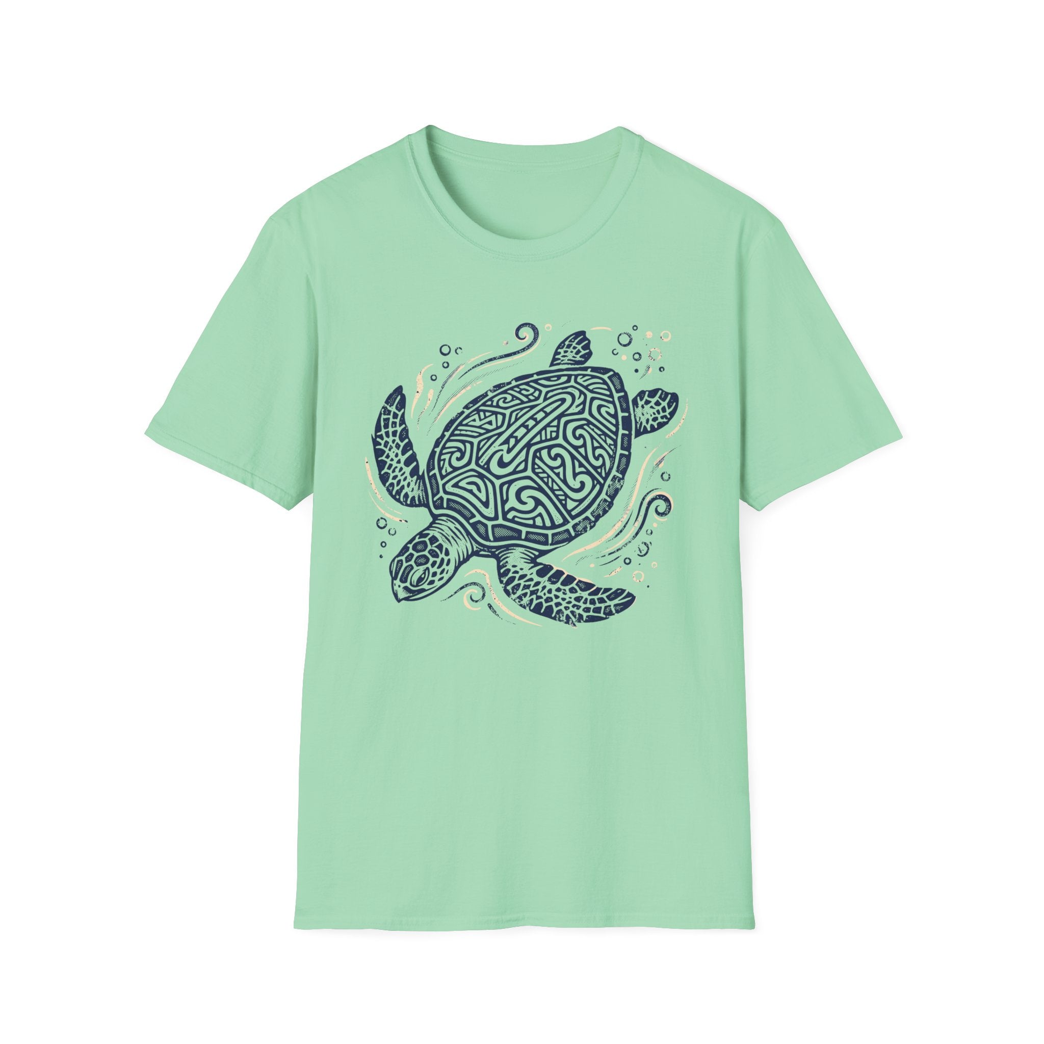 Turtle Descent Mark T-Shirt