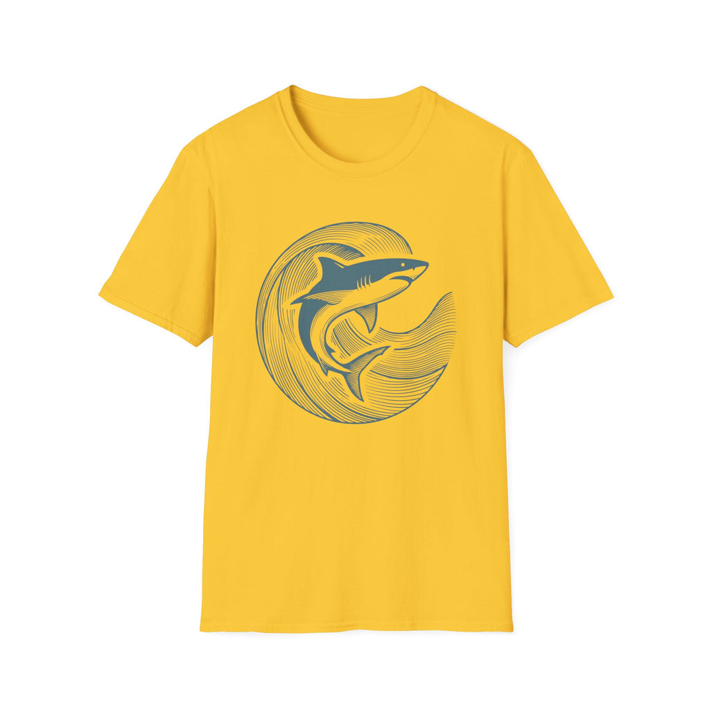 Shark Circle Silhouette T-Shirt