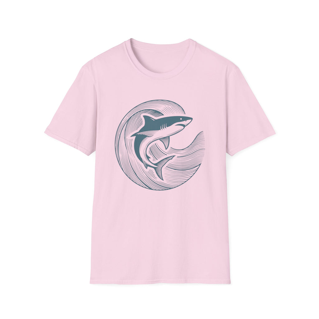 Shark Circle Silhouette T-Shirt
