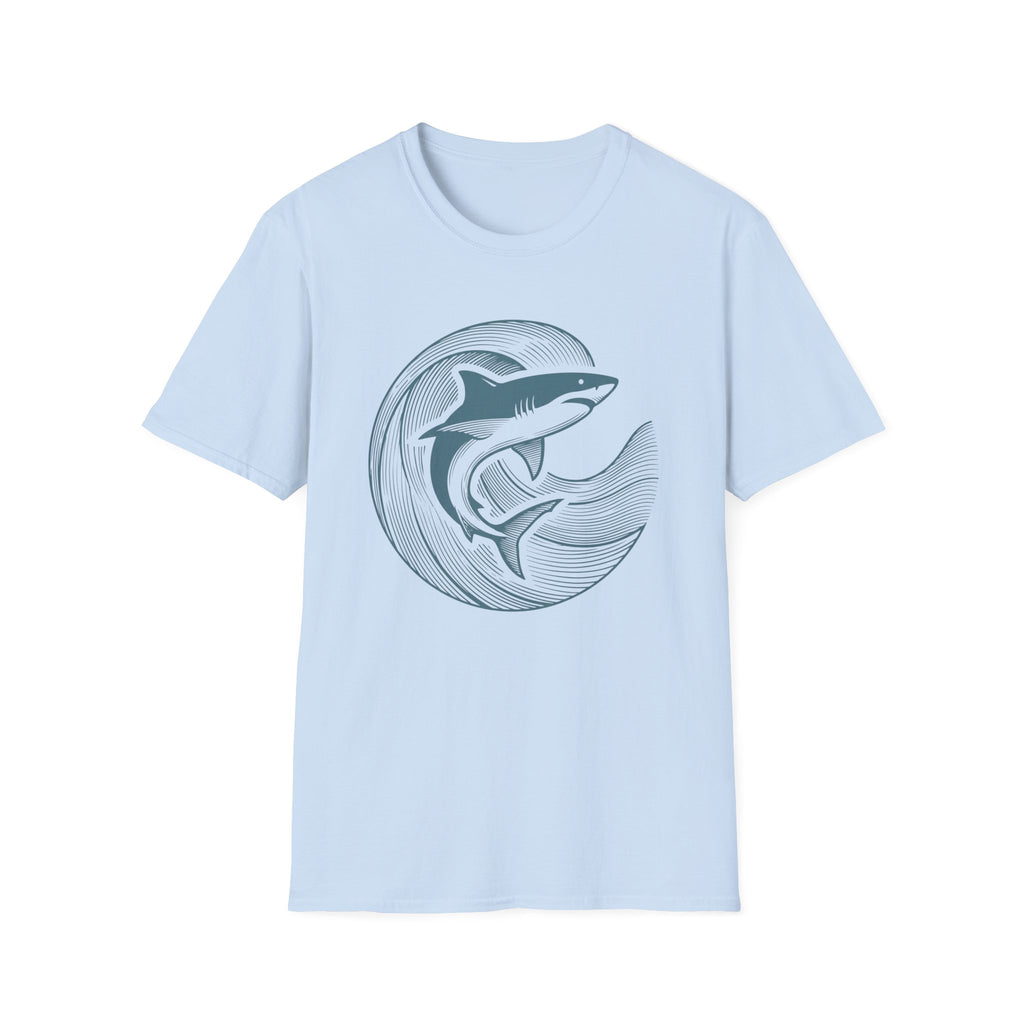 Shark Circle Silhouette T-Shirt
