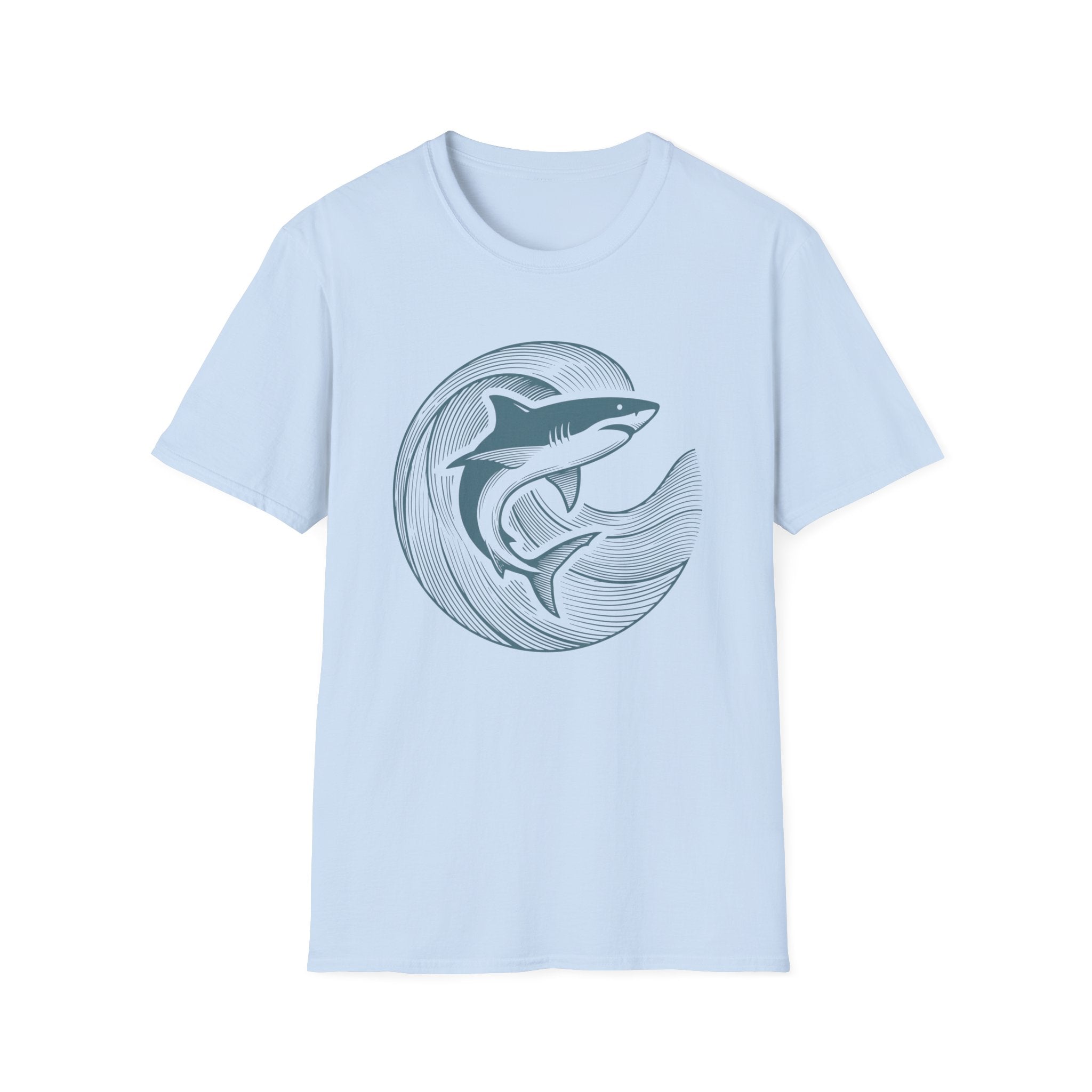 Shark Circle Silhouette T-Shirt