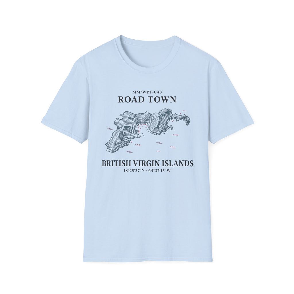 Road Town The Virgin Islands Waypoint T-Shirt