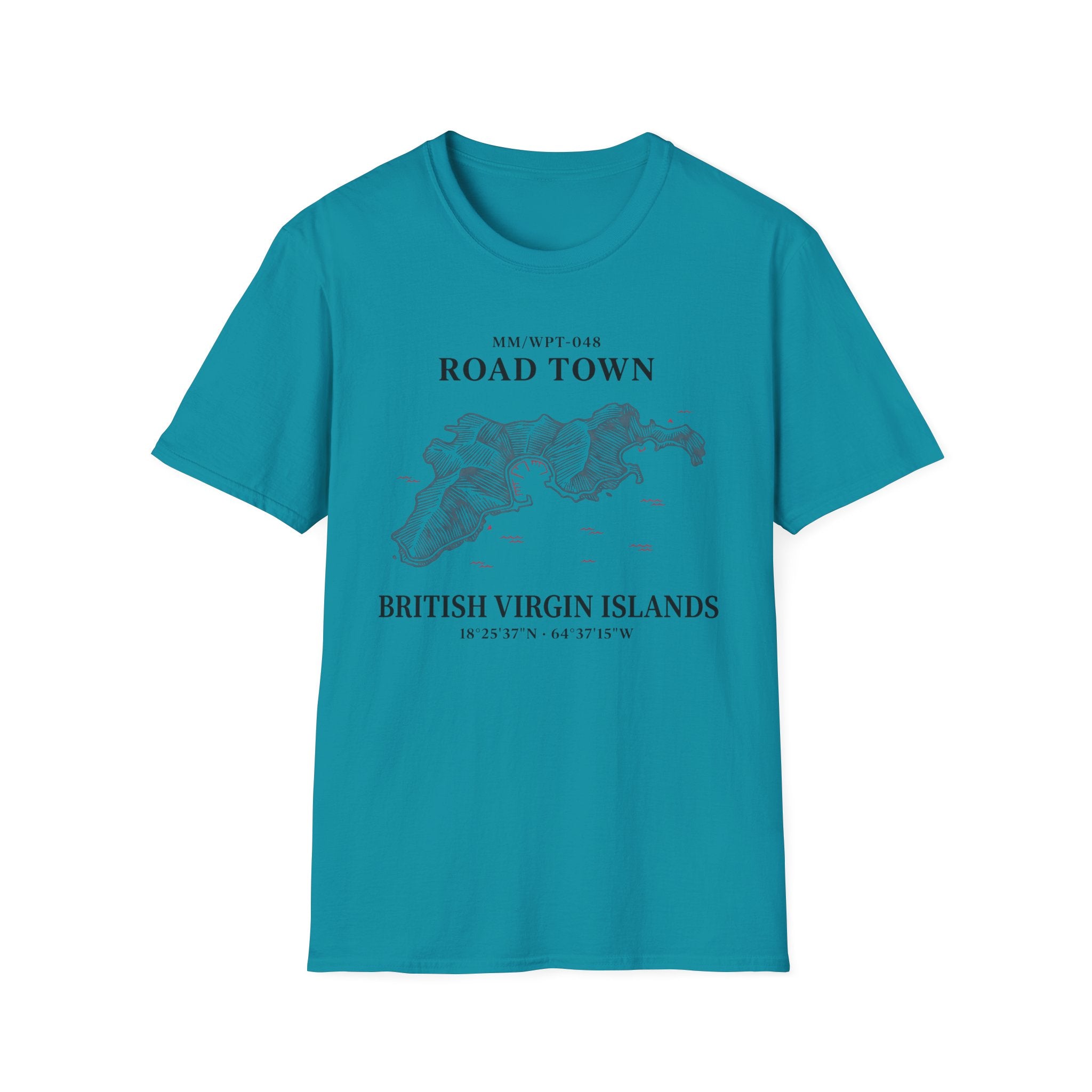 Road Town The Virgin Islands Waypoint T-Shirt